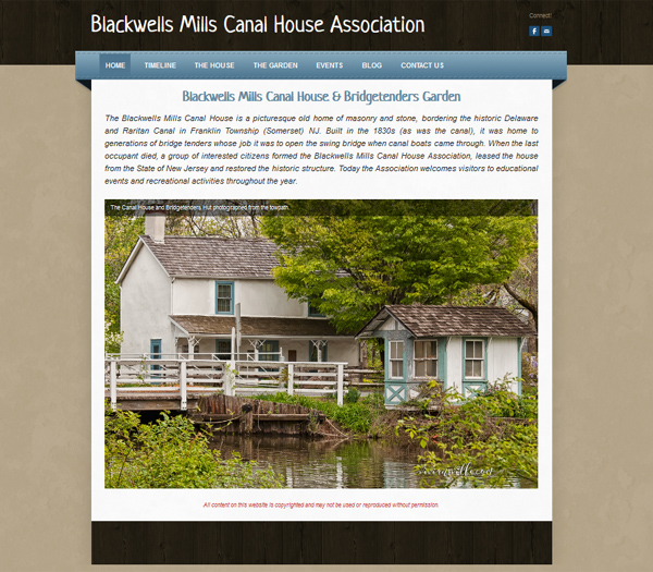 Blackwells Mills Canal House Association