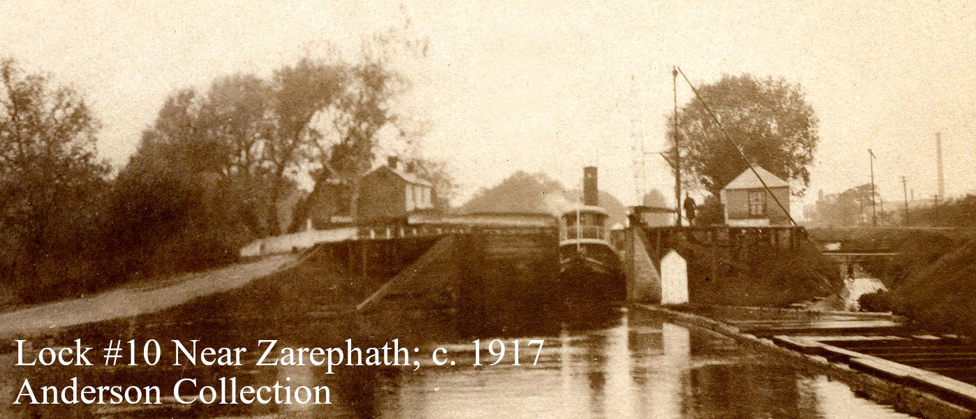Locking Out at Lock 10; Anderson Collection
