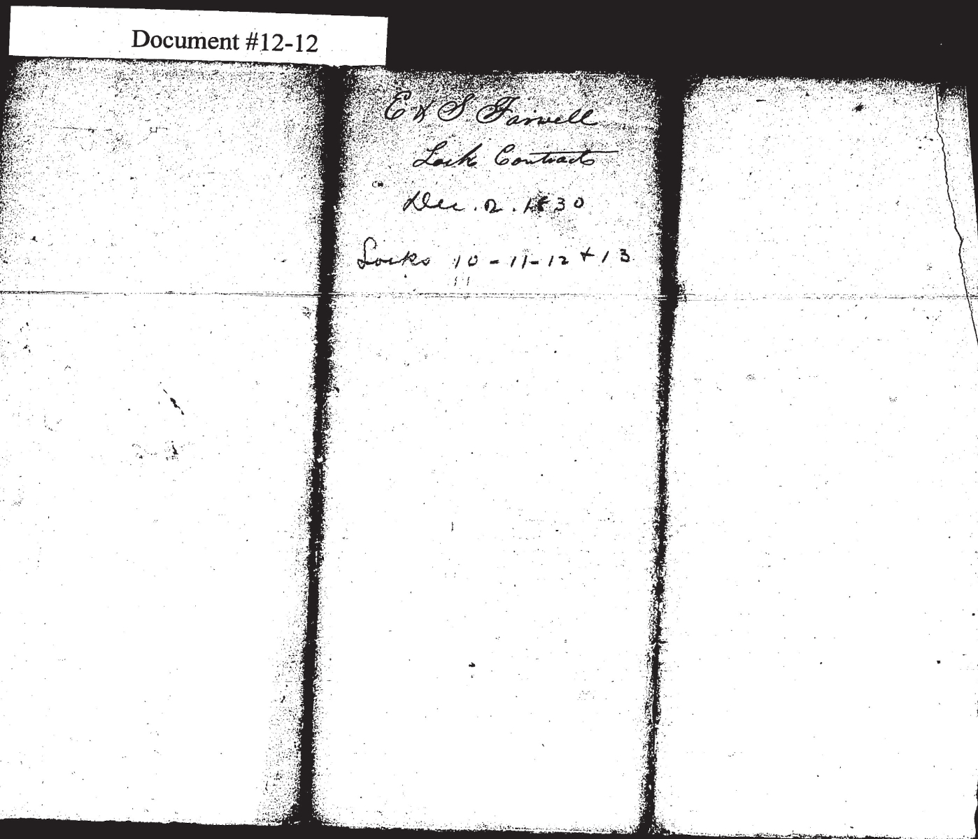 Bordentown Lock Tender House; John & Euphemia Rabatie; c. 1940