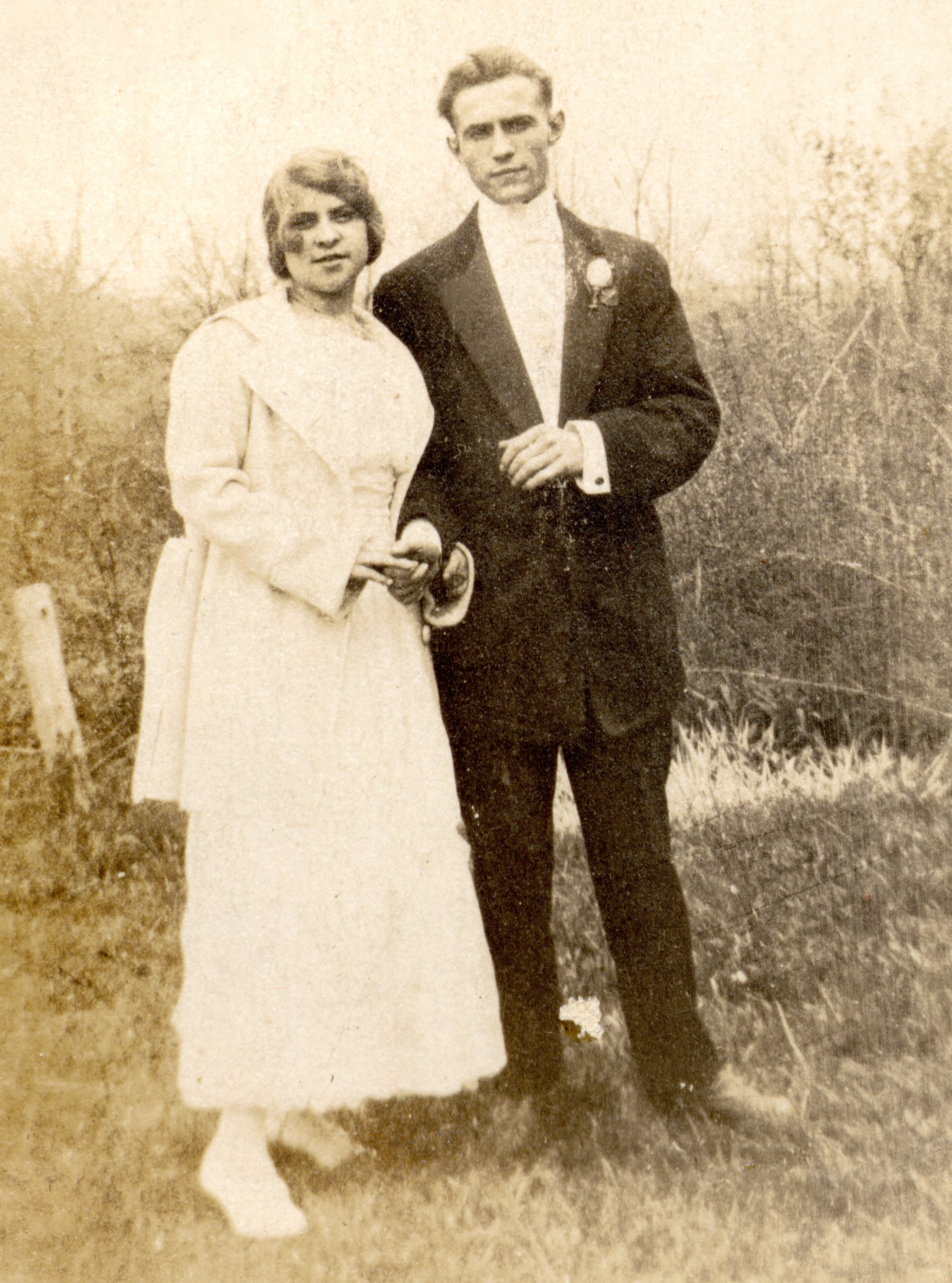 South BoundBrook; Lock 11; Alfred & Elsie Mathieu; Wedding; May 1916