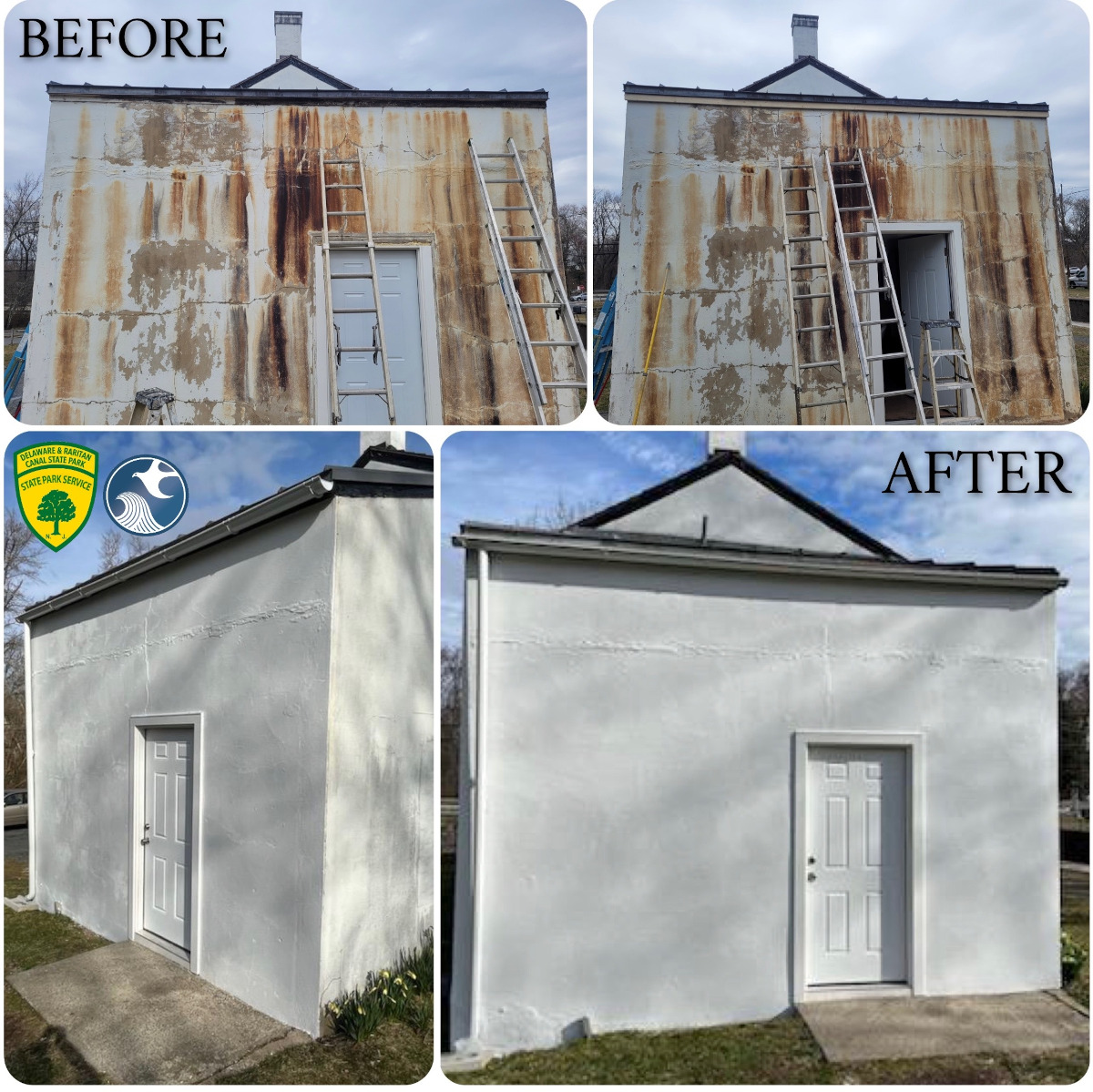 Kingston Canal House Maintenance Makeover; March 2023